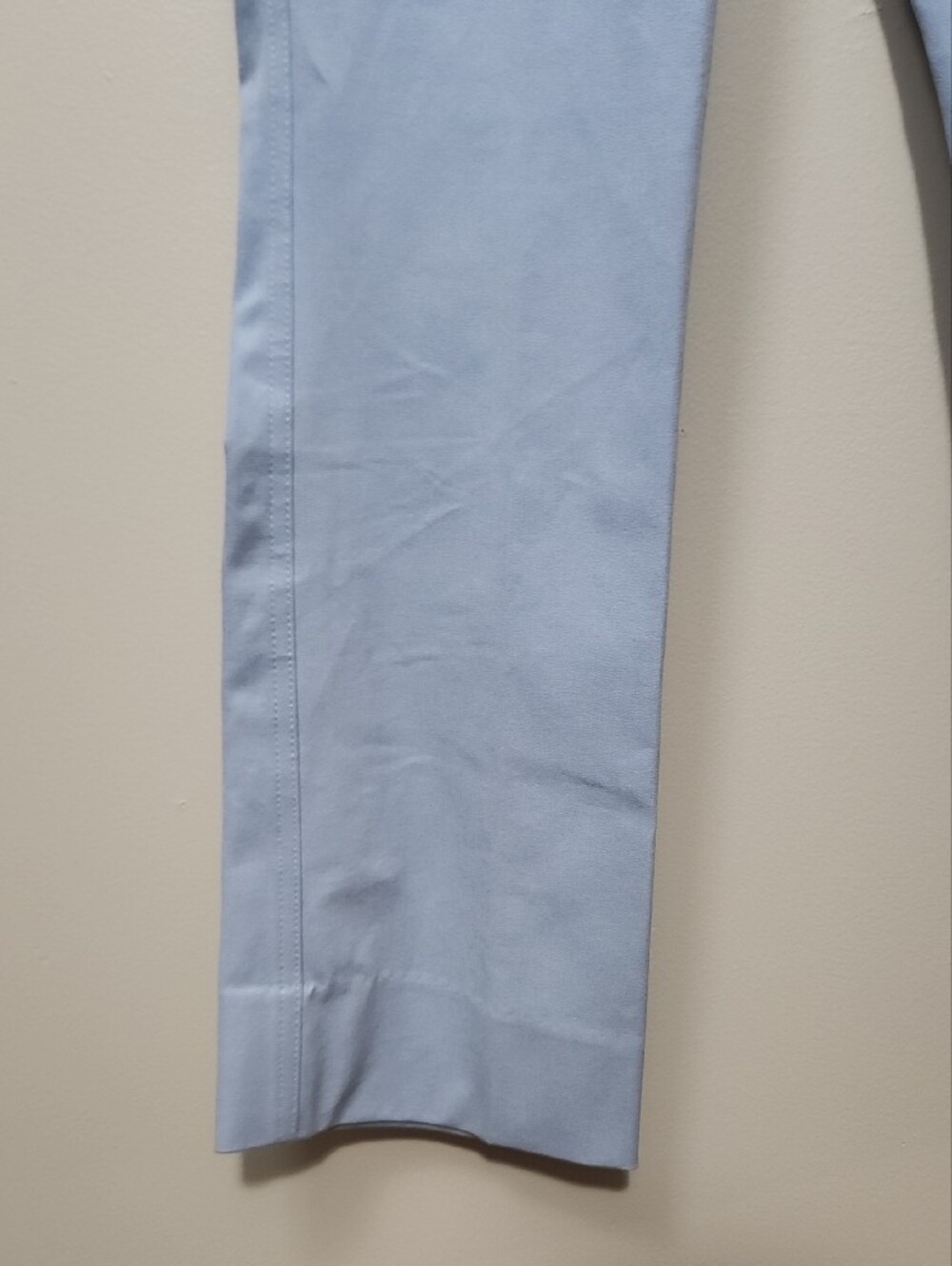 Derek Lam 10 Crosby Robertson Crop Flare Sailor Pants Powder Blue Gold Button 2 - Picture 5 of 13